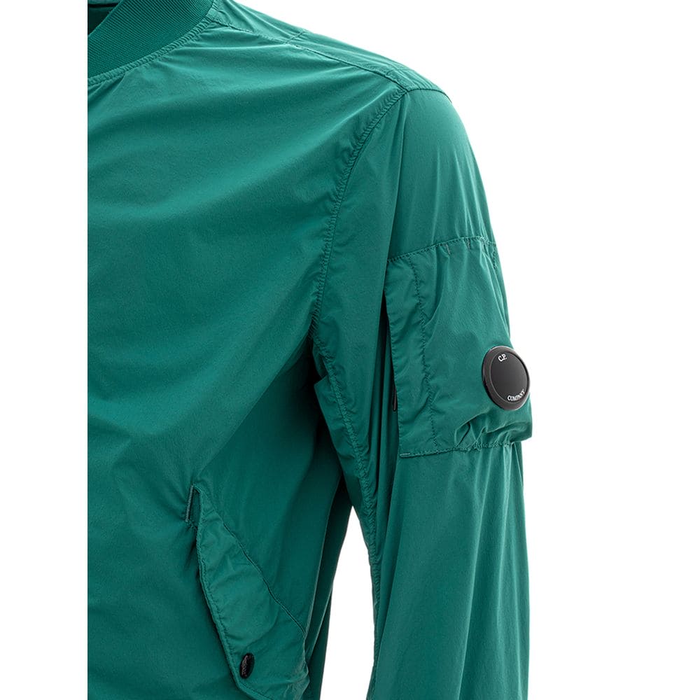 Chaqueta de poliamida verde chic para hombre de CP Company