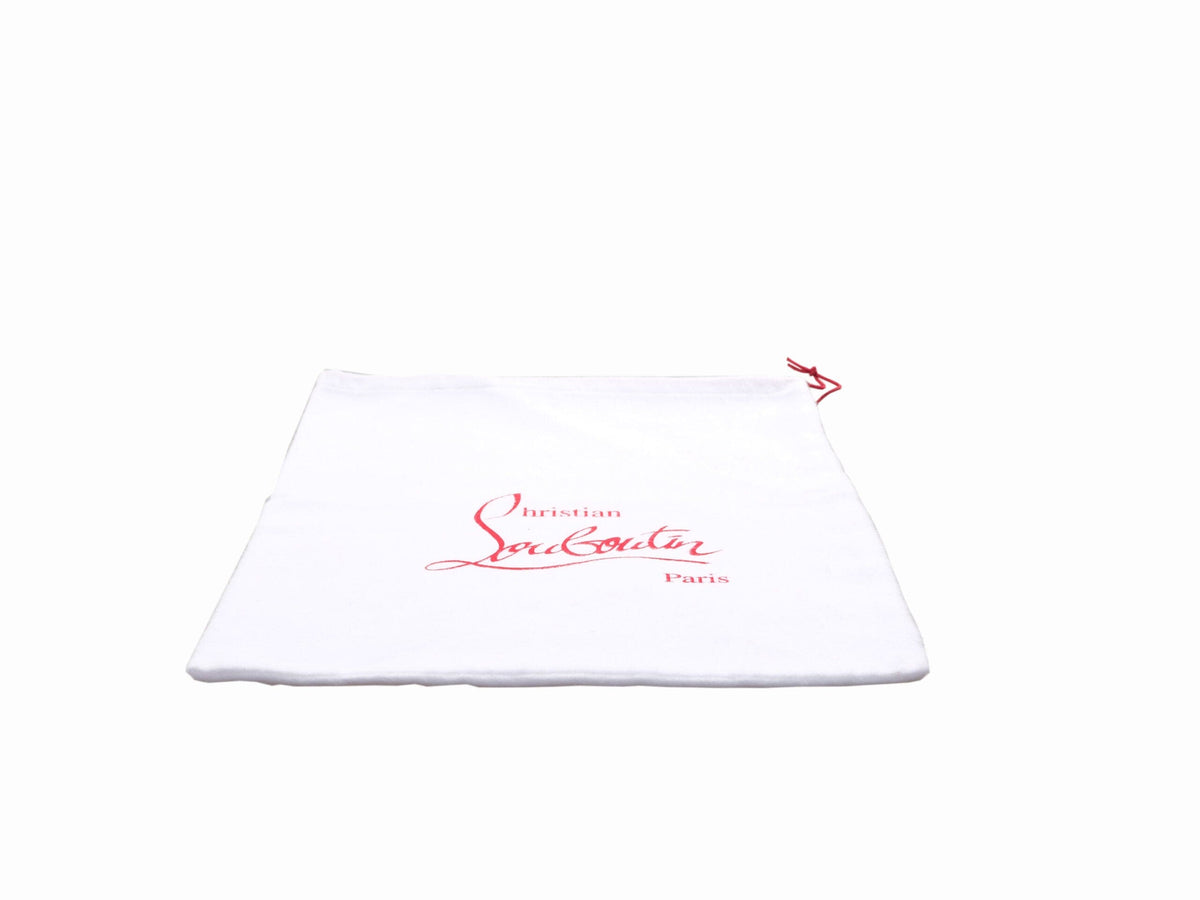 Baskets plates en daim blanc Arpoador de Christian Louboutin