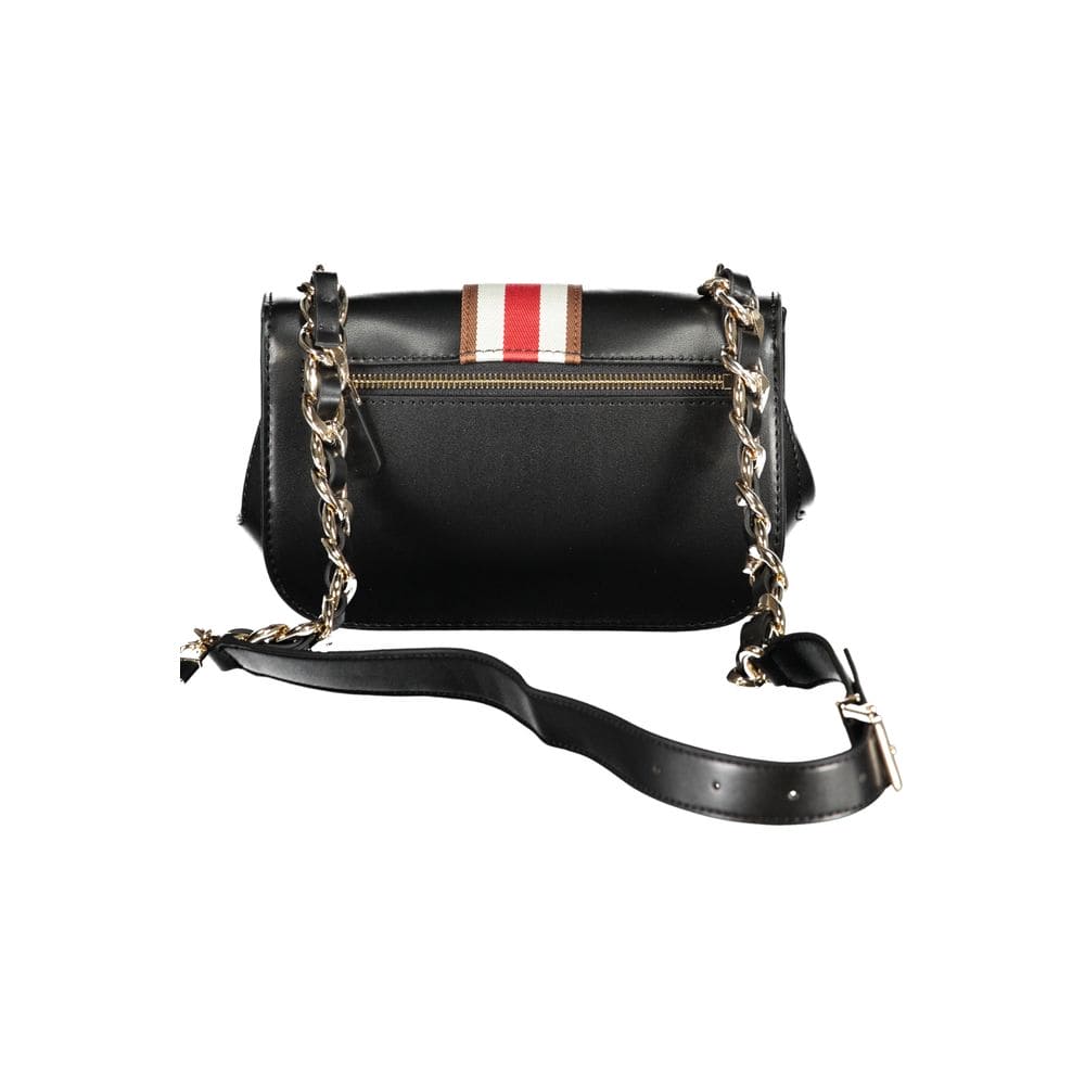 Bolso de mano de polietileno negro Guess Jeans