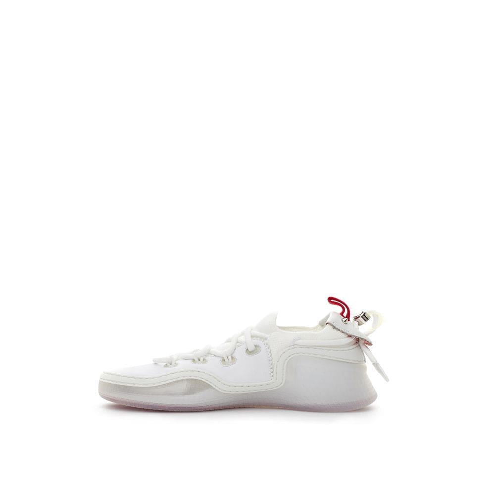 Baskets en cuir blanc Christian Louboutin