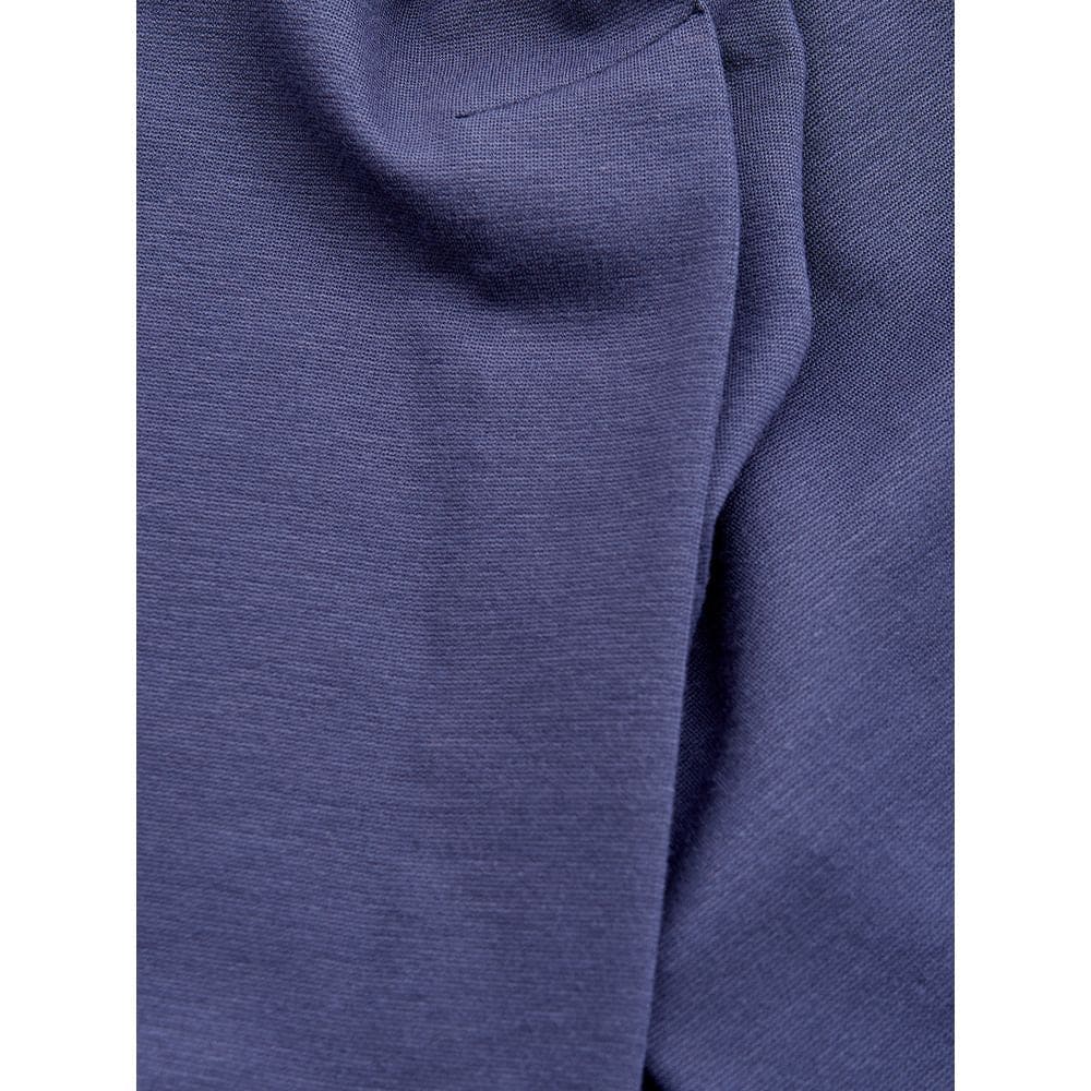 Robe en viscose bleue Lardini