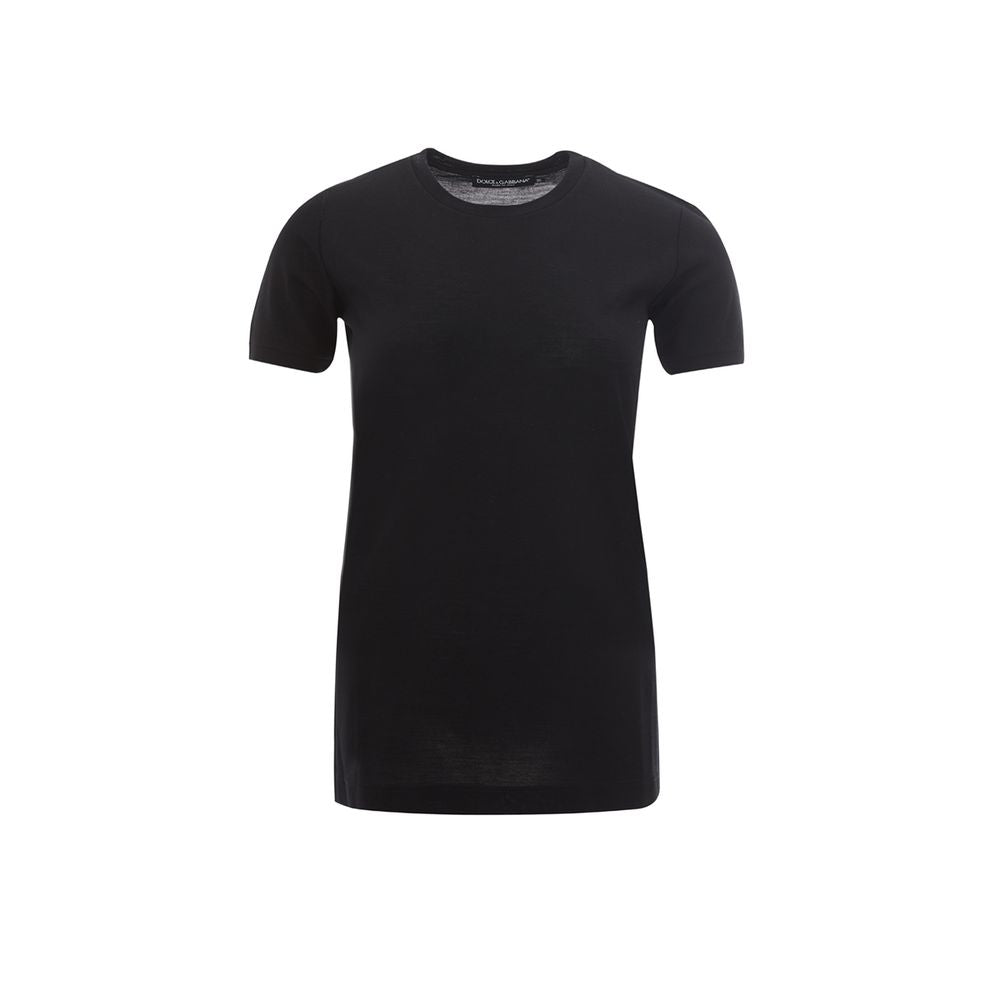 Hauts et t-shirts en coton noir Dolce &amp; Gabbana