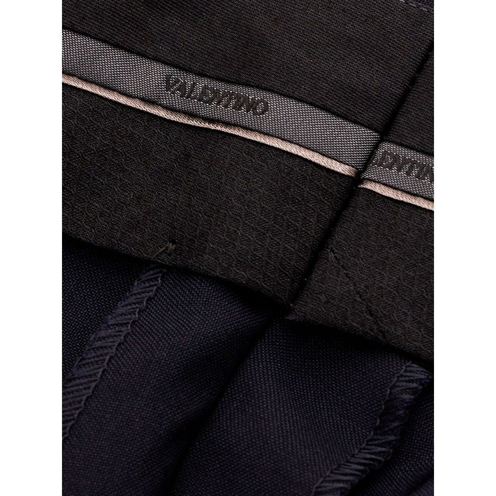 Jean et pantalon en laine noire Valentino