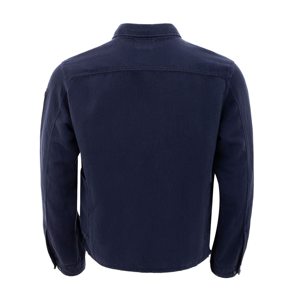 Chemise en coton bleu CP Company