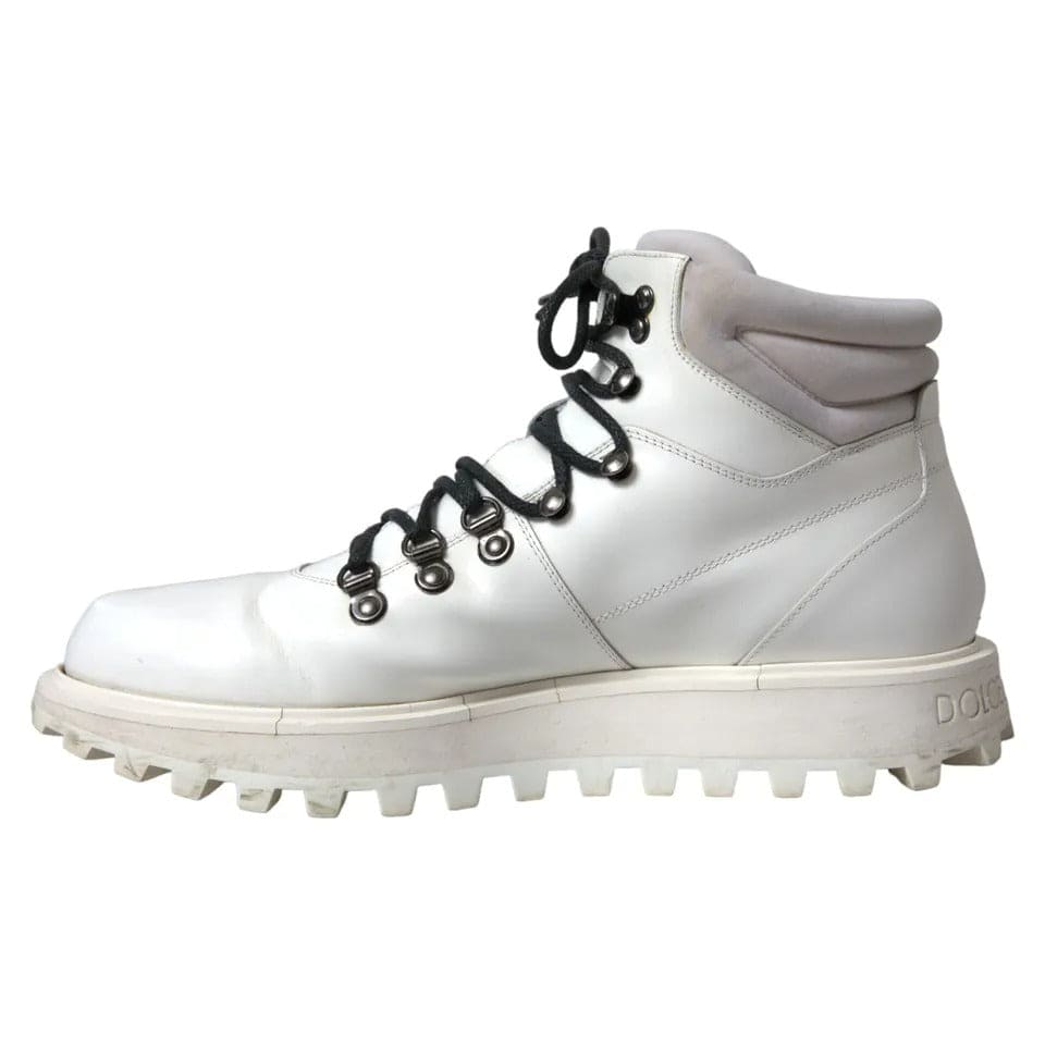 Botines de trekking Vulcano blancos de Dolce &amp; Gabbana para hombre