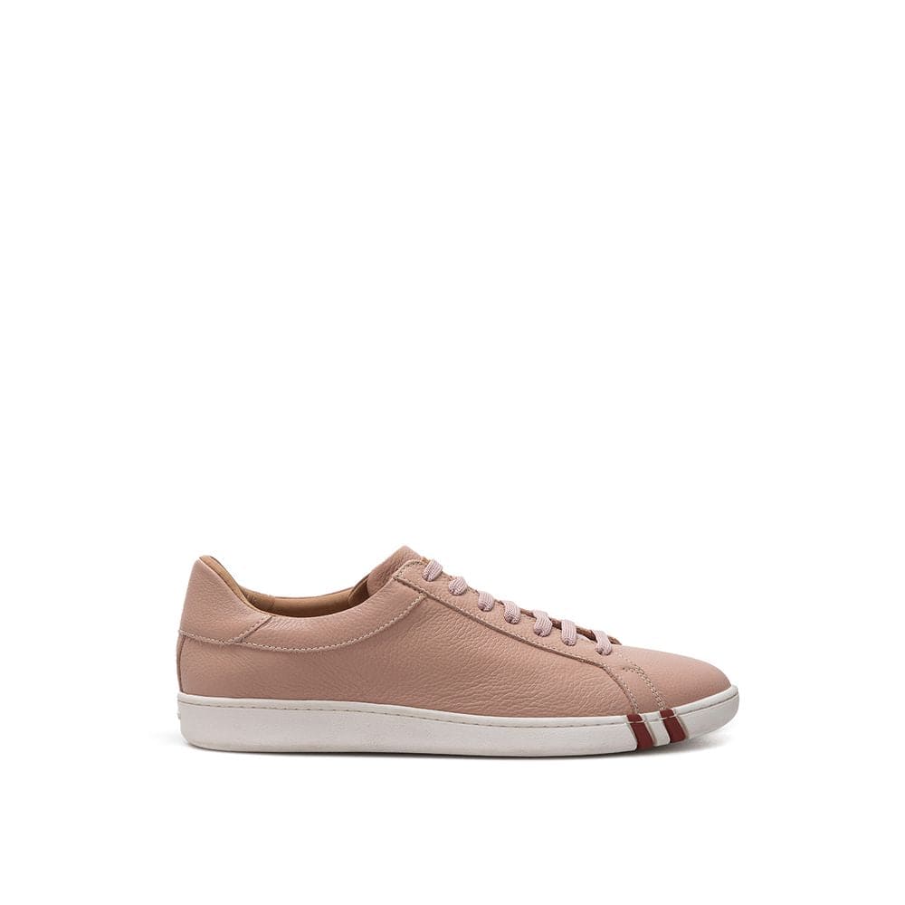 Baskets Bally en cuir rose