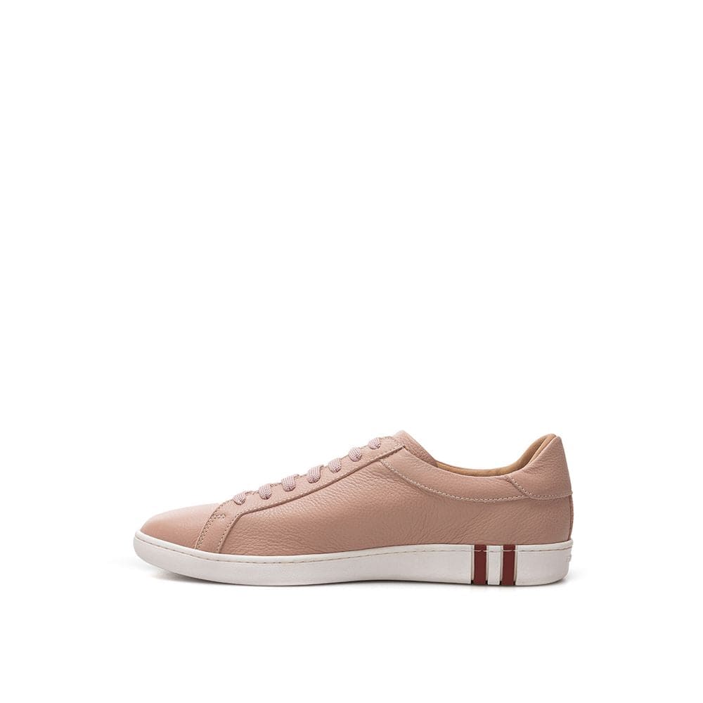 Baskets Bally en cuir rose