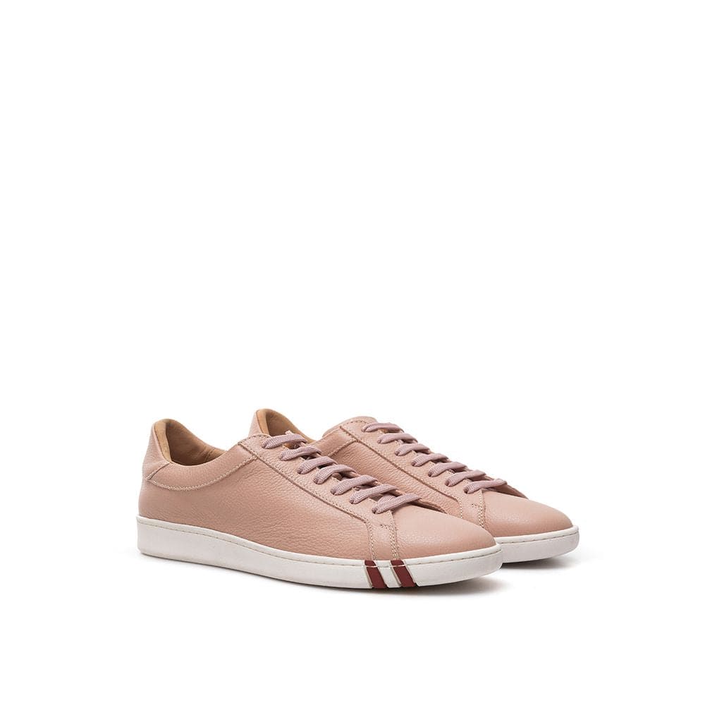 Baskets Bally en cuir rose