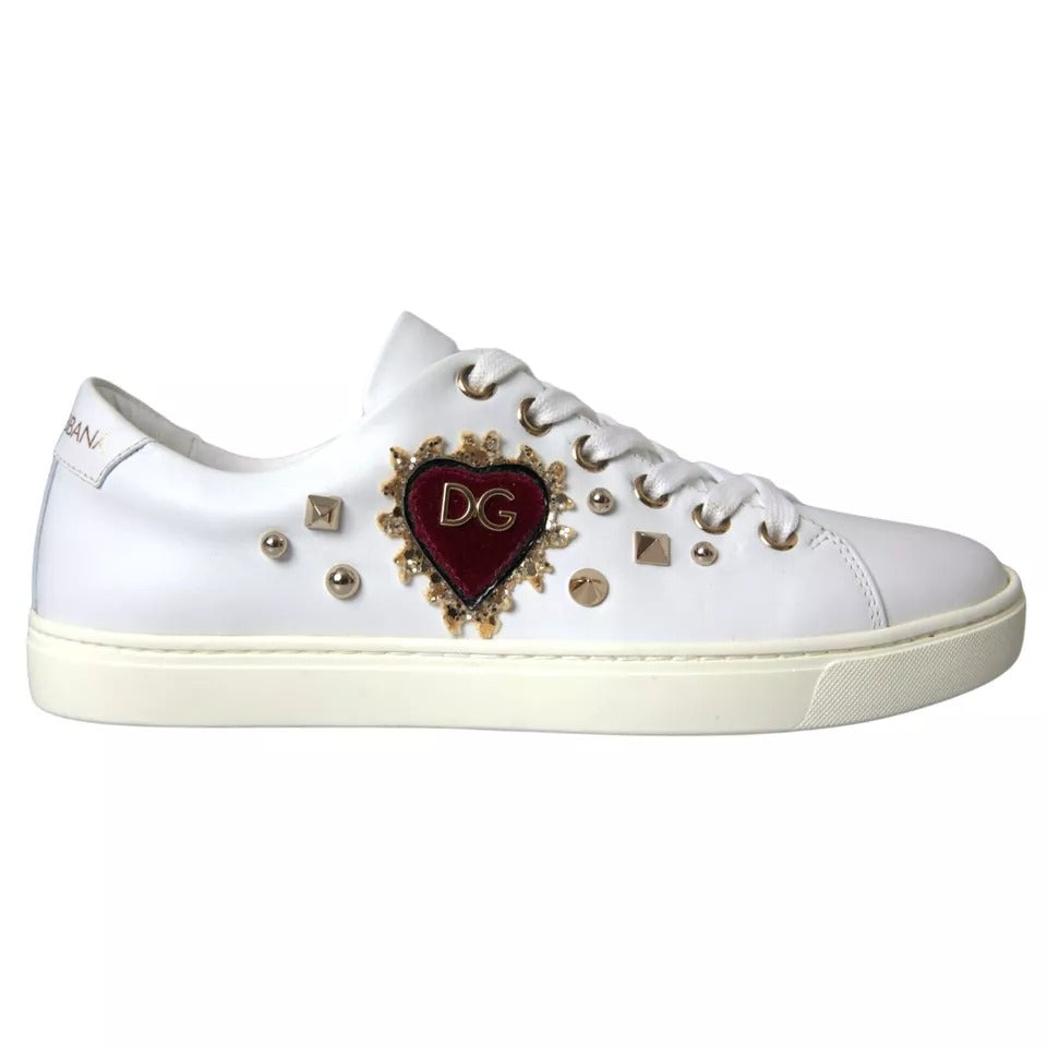 Baskets blanches Sacred Heart Portofino Dolce &amp; Gabbana pour femmes