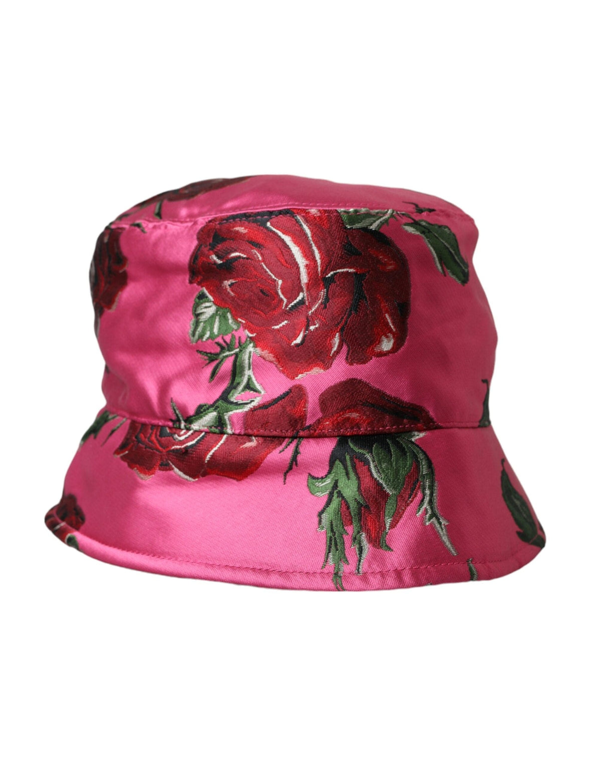 Dolce &amp; Gabbana Chapeau Bob En Coton À Motif Floral Rose Pour Hommes