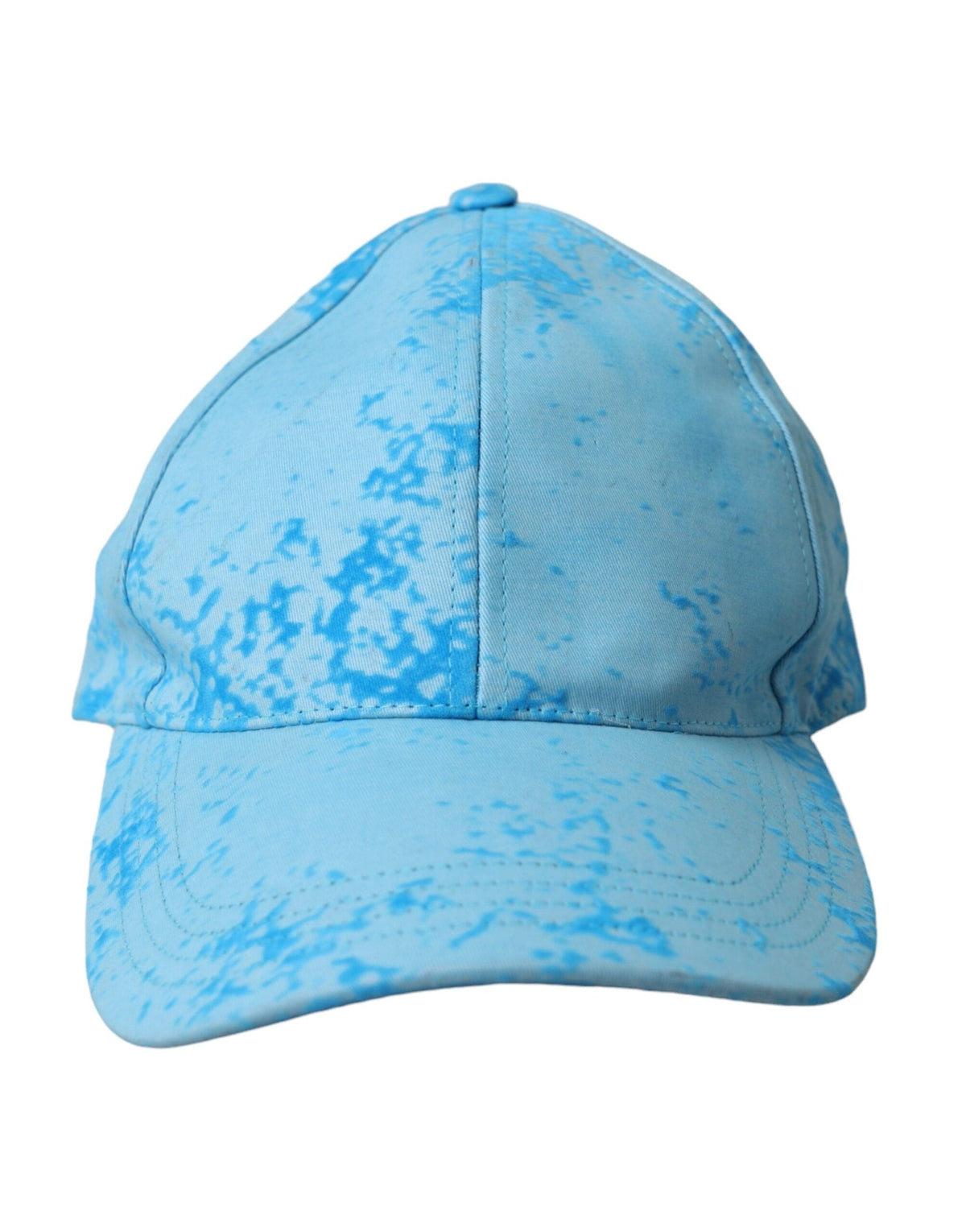 Gorra de béisbol con salpicadura de color azul claro de Dolce &amp; Gabbana para hombre