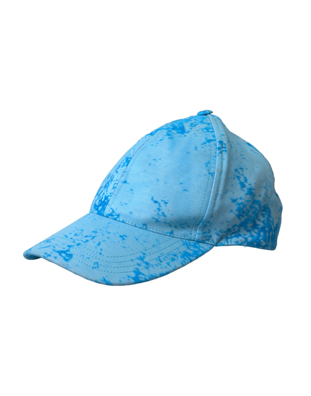 Gorra de béisbol con salpicadura de color azul claro de Dolce &amp; Gabbana para hombre