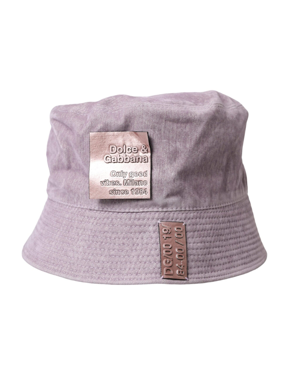 Chapeau Bob Dolce &amp; Gabbana en Toile de Nylon Marron Clair pour Homme