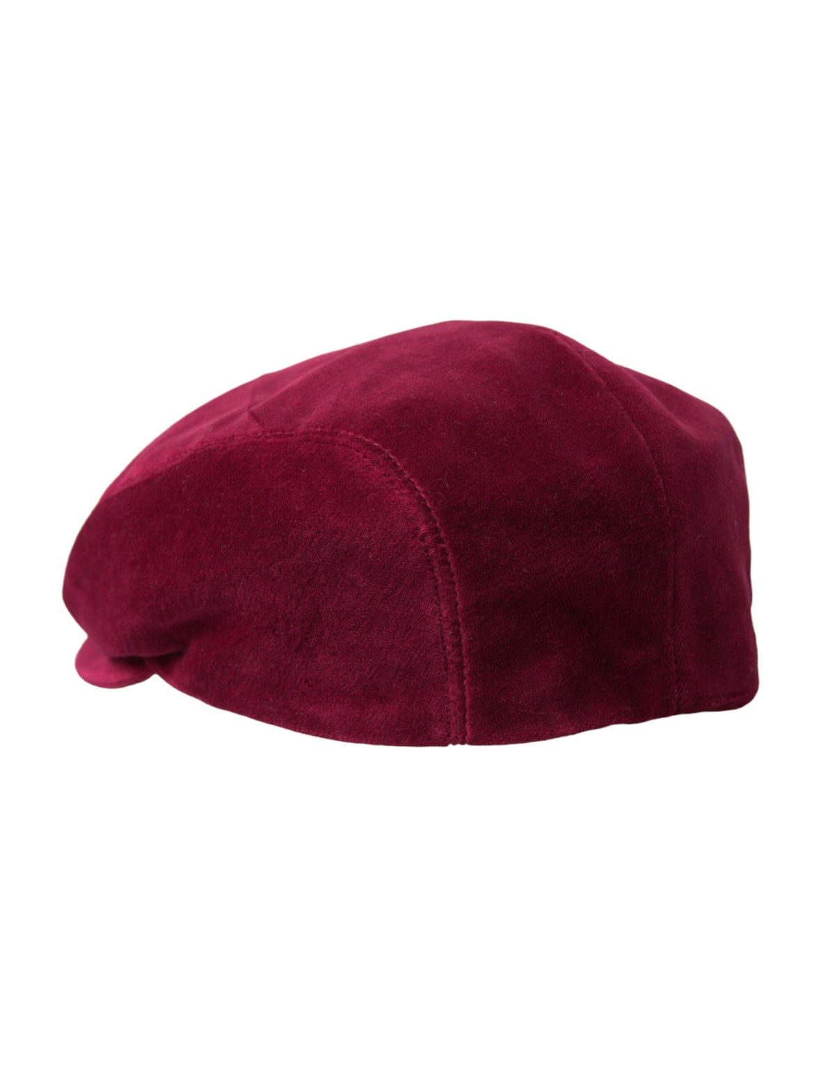 Chapeau Gavroche Dolce &amp; Gabbana en Velours de Coton Bordeaux pour Hommes