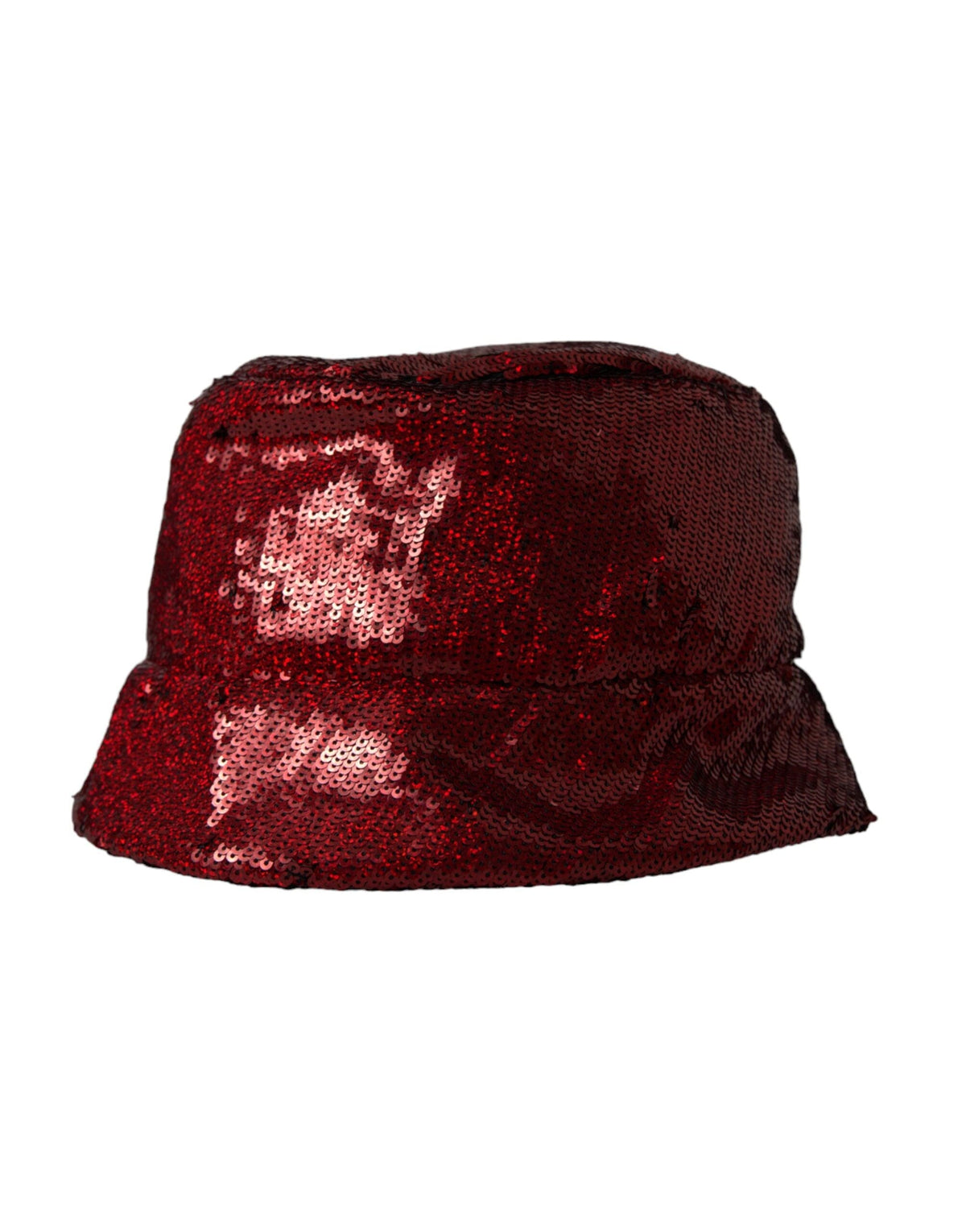 Chapeau Bob En Nylon À Paillettes Rouges Dolce &amp; Gabbana Pour Hommes