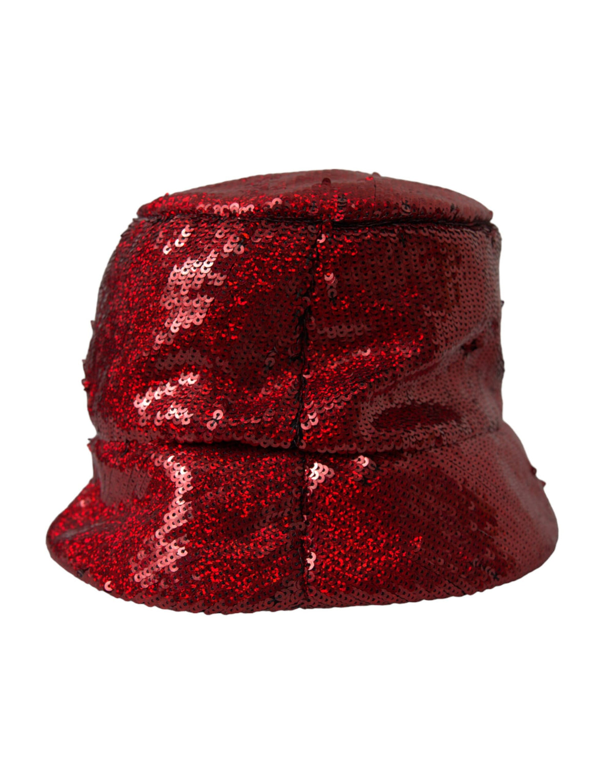 Chapeau Bob En Nylon À Paillettes Rouges Dolce &amp; Gabbana Pour Hommes