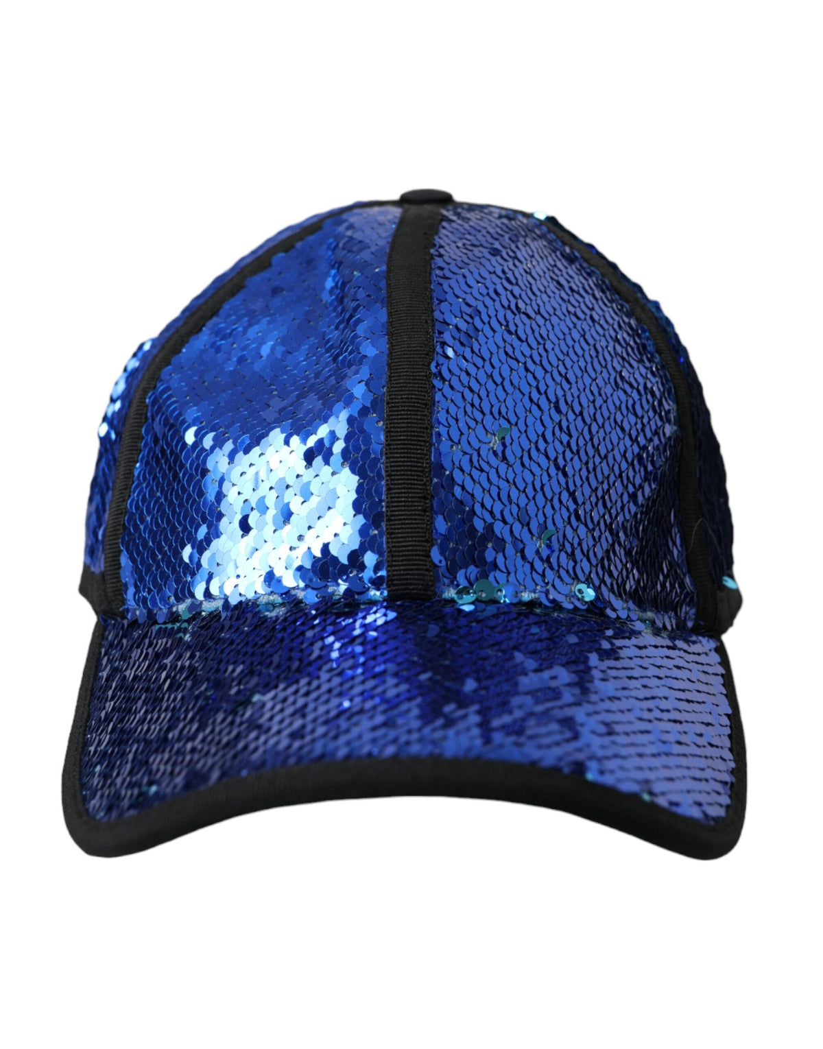 Casquette de baseball à sequins bleu royal Dolce &amp; Gabbana pour hommes