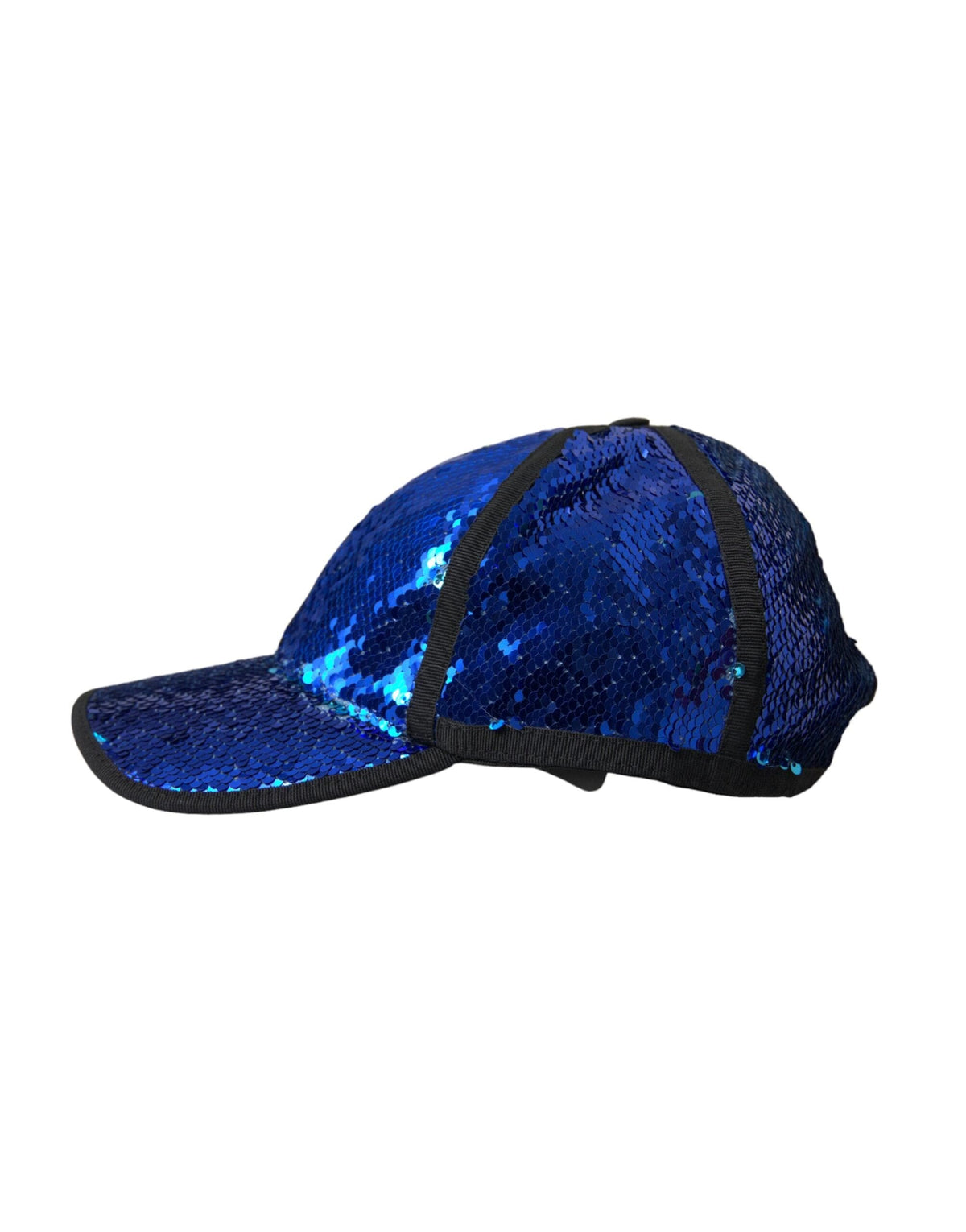 Casquette de baseball à sequins bleu royal Dolce &amp; Gabbana pour hommes