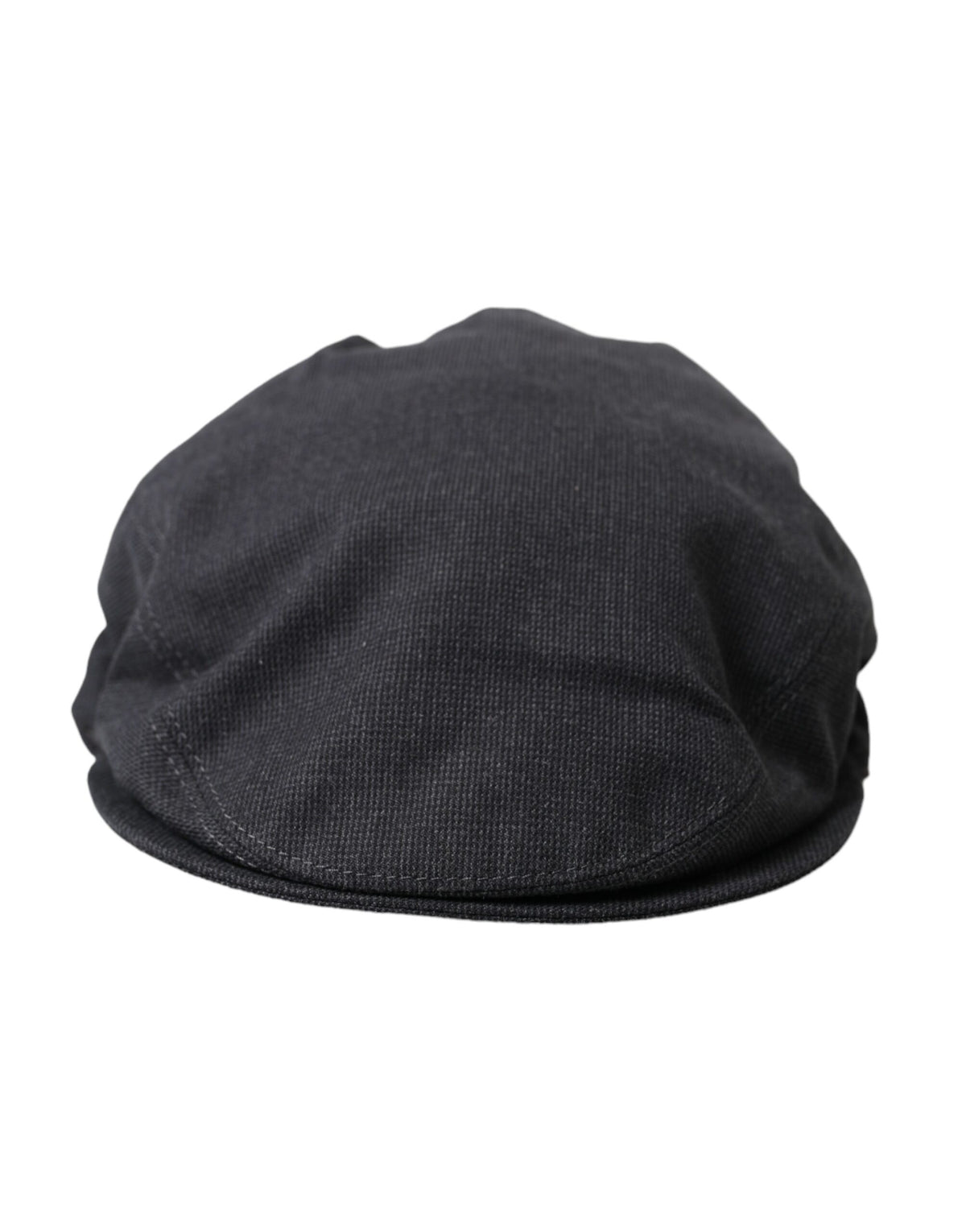 Chapeau Gavroche en Tissu de Coton Gris Dolce &amp; Gabbana pour Homme