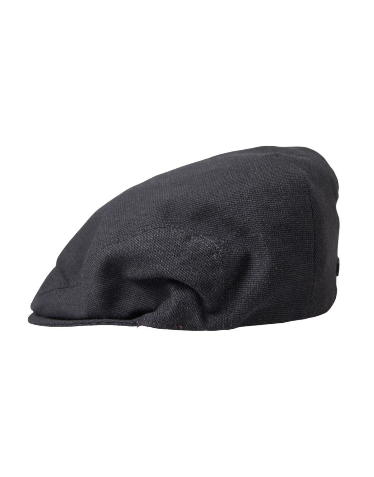 Chapeau Gavroche en Tissu de Coton Gris Dolce &amp; Gabbana pour Homme