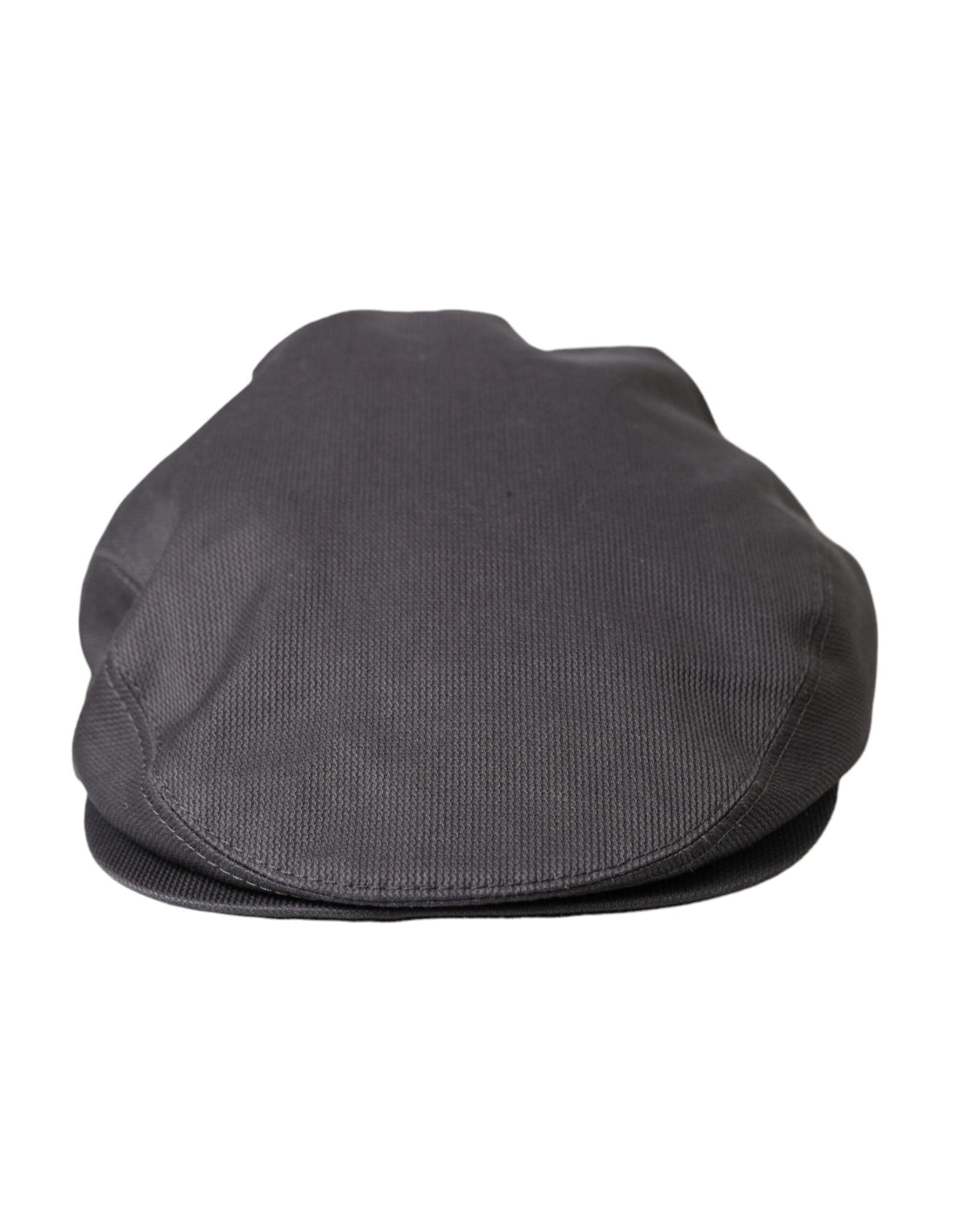 Gorra de vendedor de periódicos Dolce &amp; Gabbana de tela de algodón gris para hombre