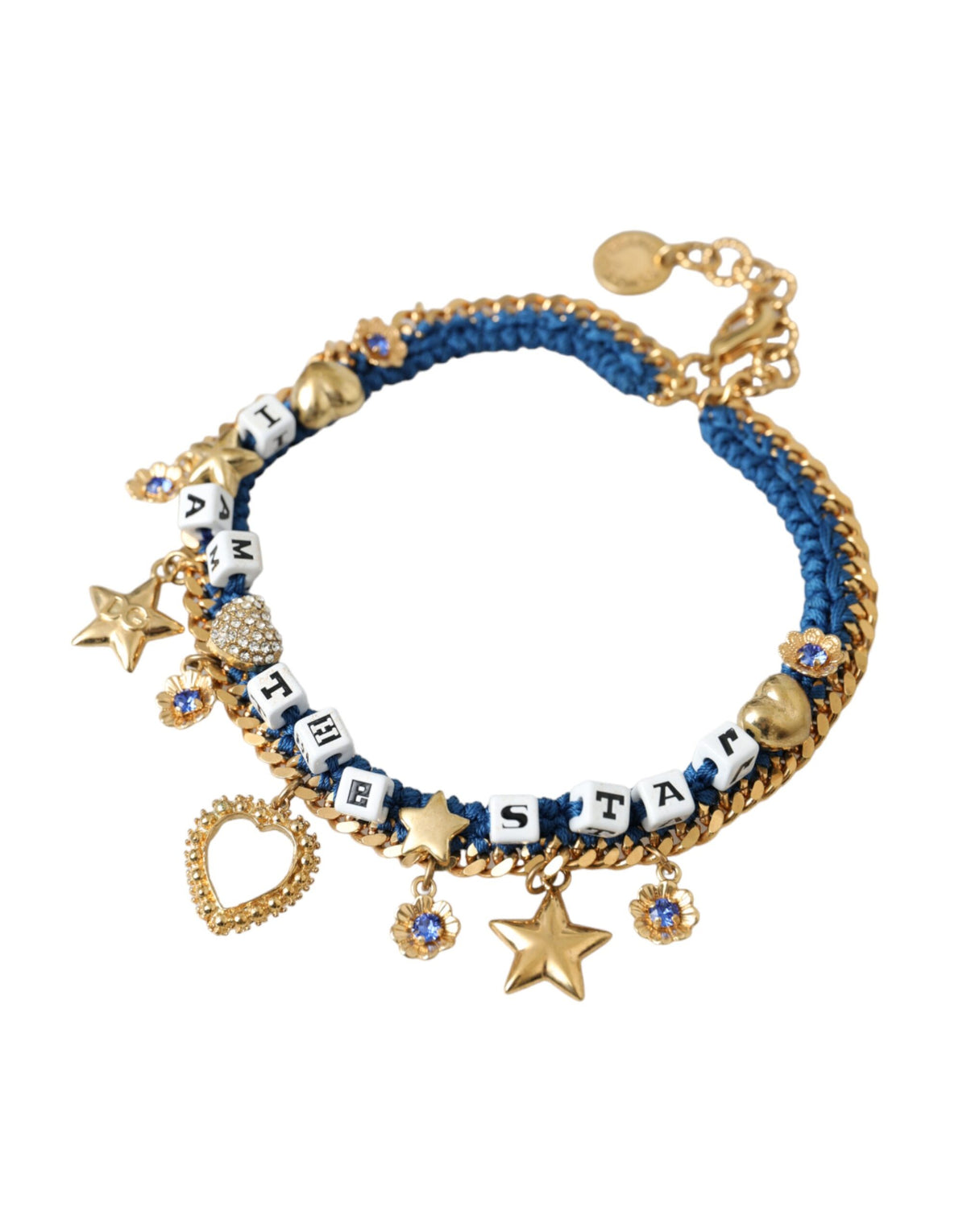 Pulsera Iam The Star con cadena de latón en tono dorado de Dolce &amp; Gabbana