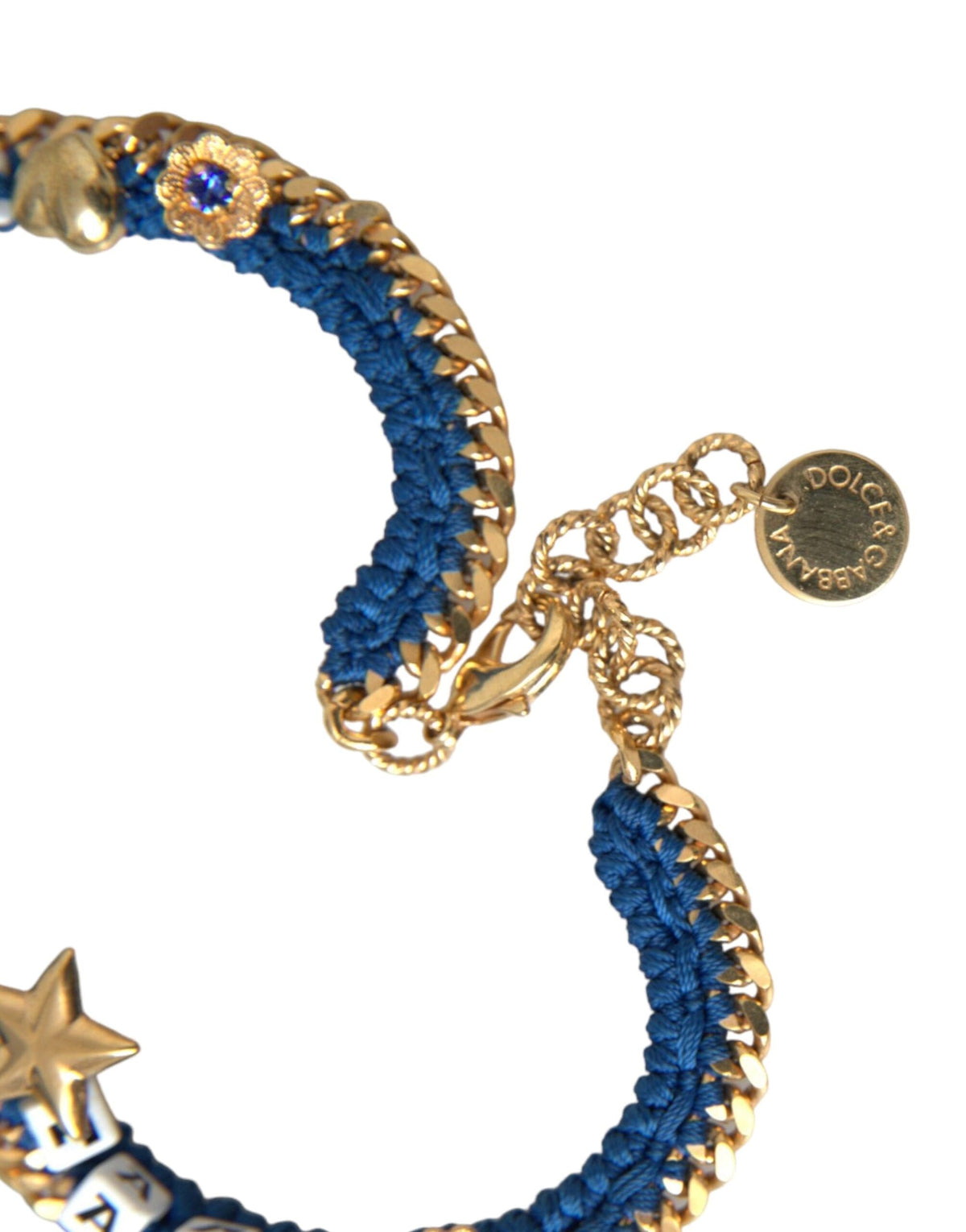 Pulsera Iam The Star con cadena de latón en tono dorado de Dolce &amp; Gabbana