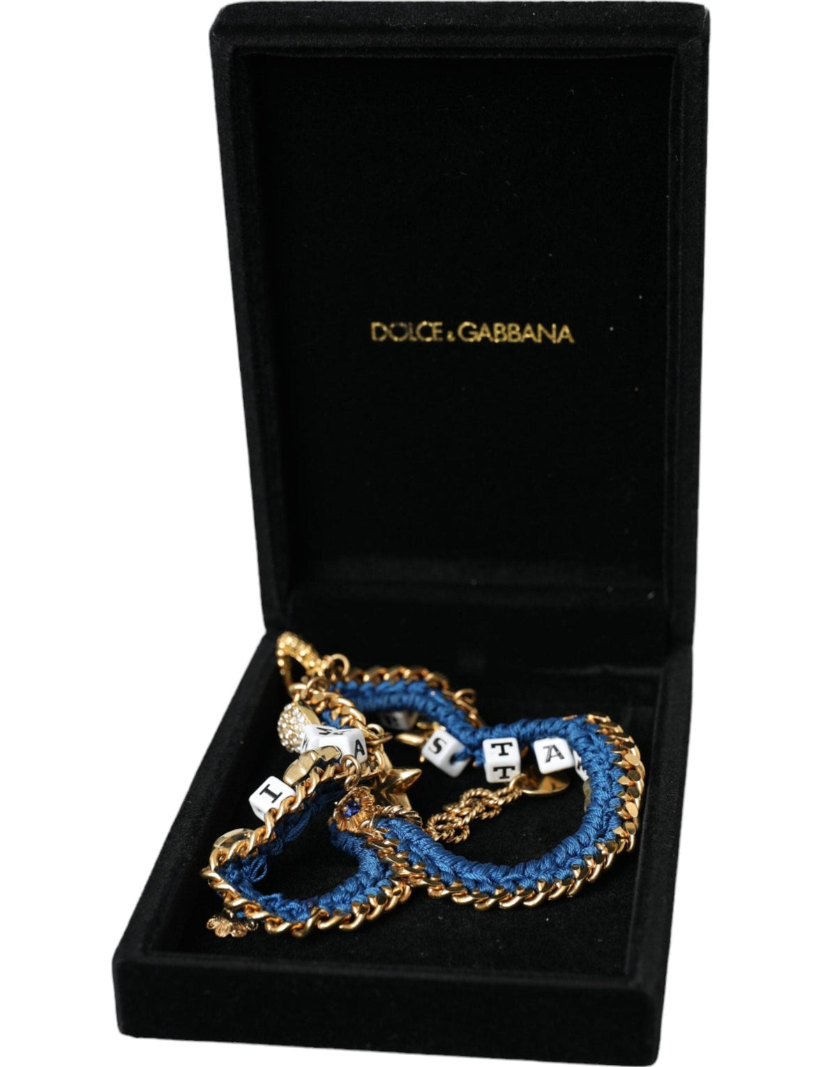 Pulsera Iam The Star con cadena de latón en tono dorado de Dolce &amp; Gabbana