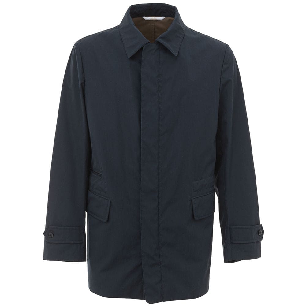 Veste en coton bleu Brioni