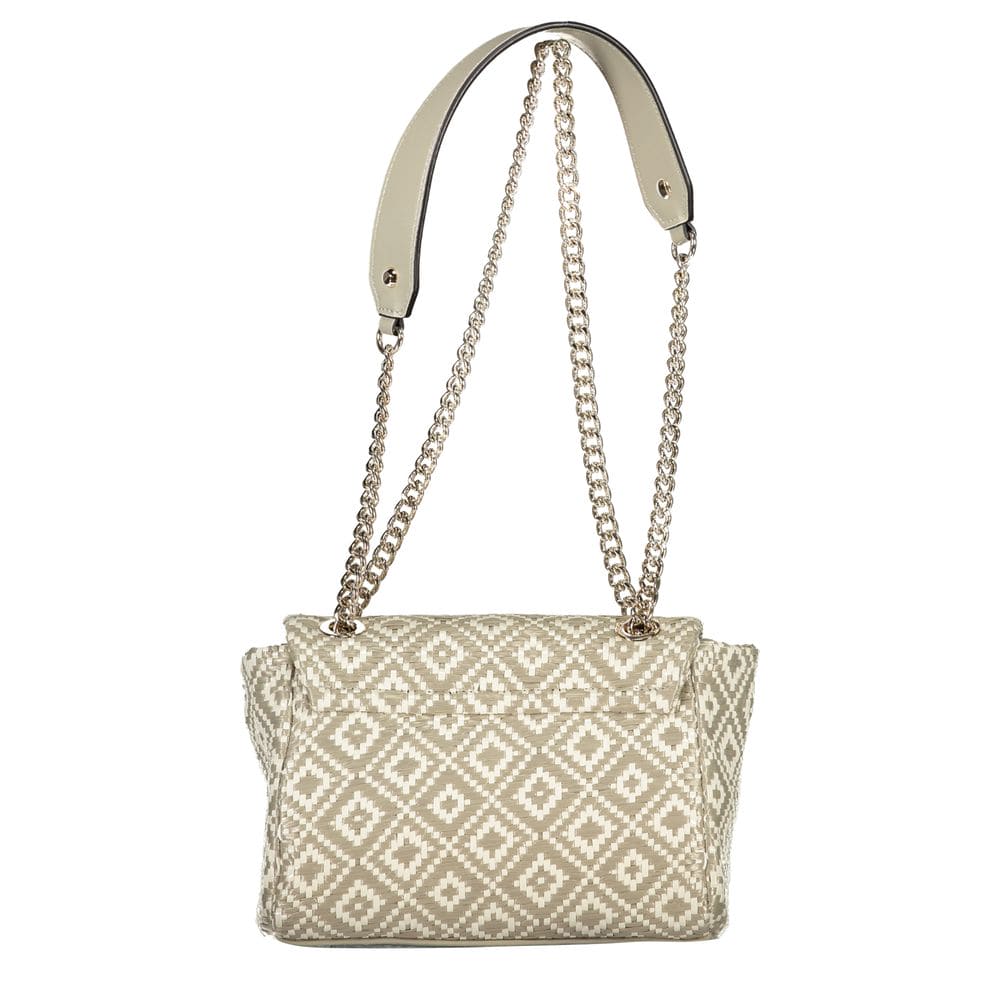 Bolso de mano de polietileno gris Guess Jeans