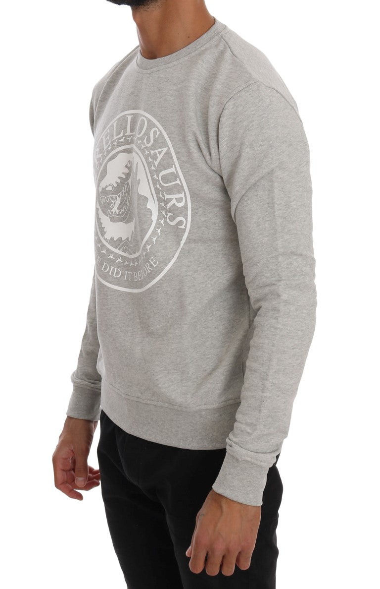 Pull ras du cou en coton chic Morellosaurus de Frankie Morello