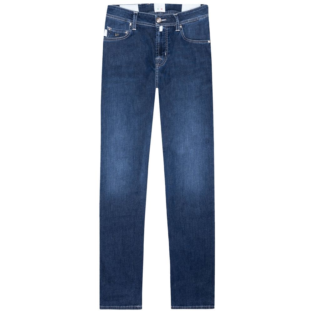 Jean et pantalon en coton bleu Tramarossa