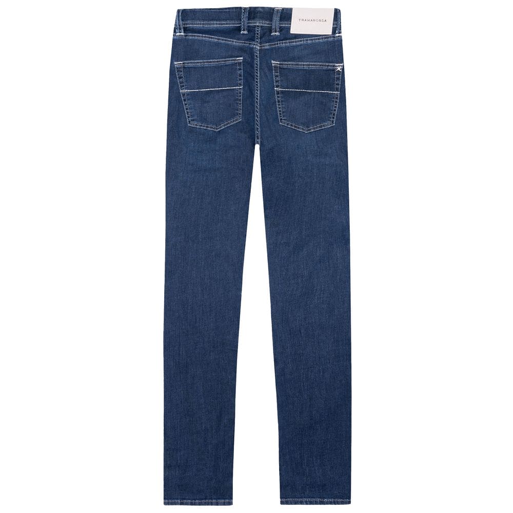 Jean et pantalon en coton bleu Tramarossa