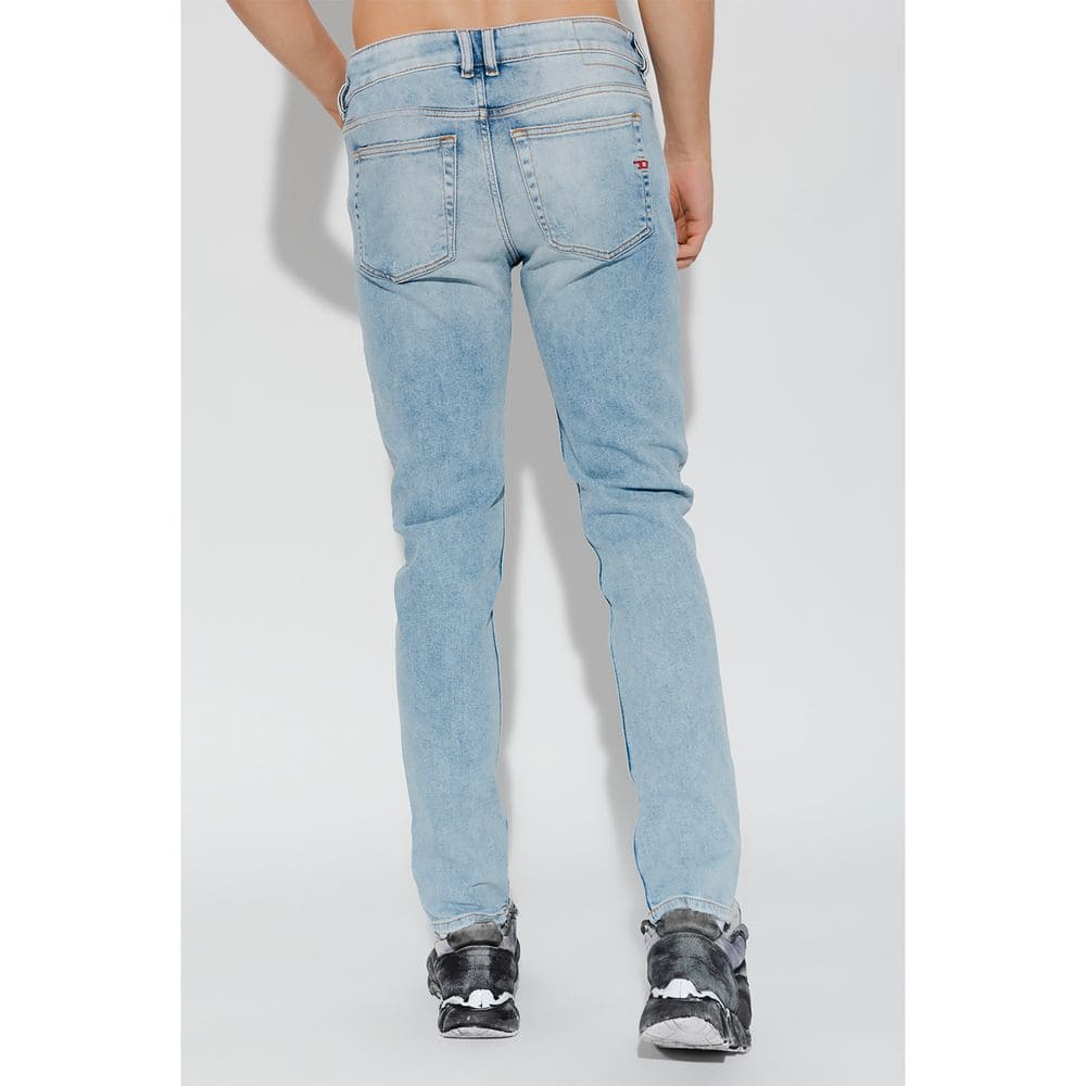 Jean et pantalon en coton bleu clair Diesel