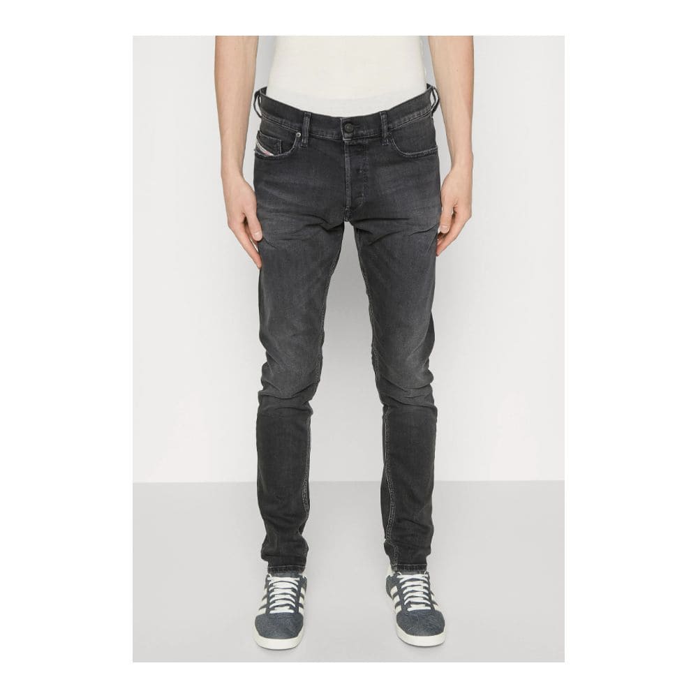 Jean et pantalon en coton noir Diesel