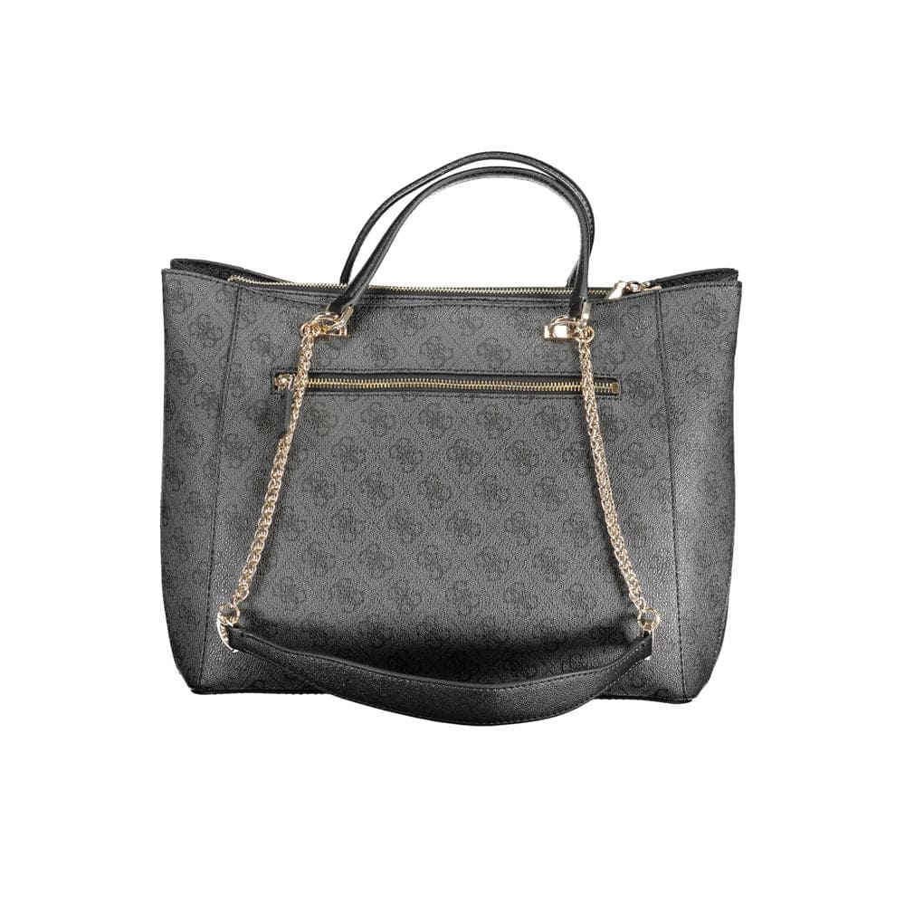 Sac à main Guess Jeans en polyéthylène noir