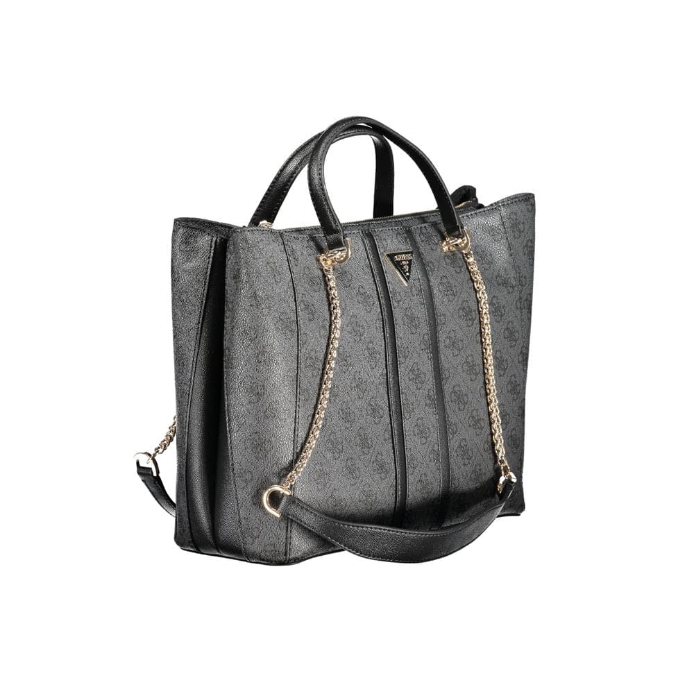 Sac à main Guess Jeans en polyéthylène noir