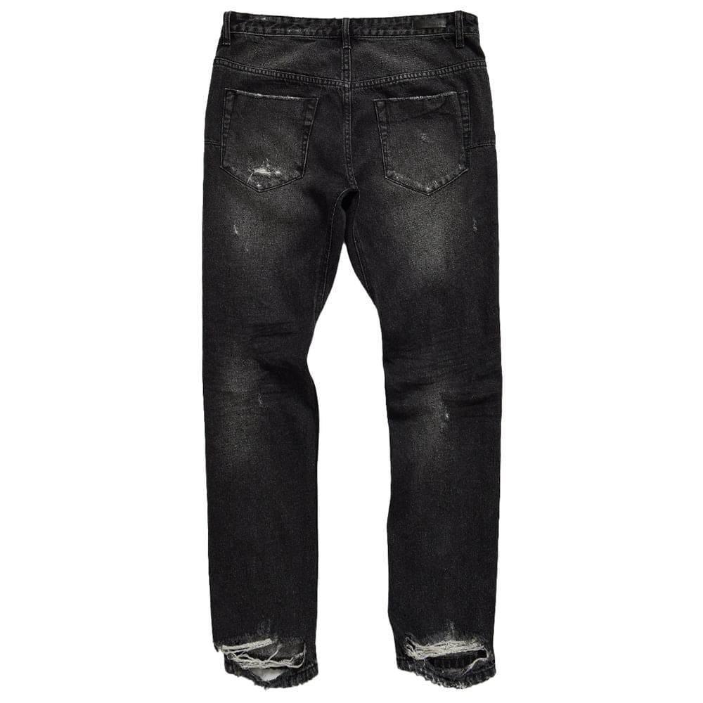 Pantalones vaqueros y pantalón de algodón negro One Teaspoon