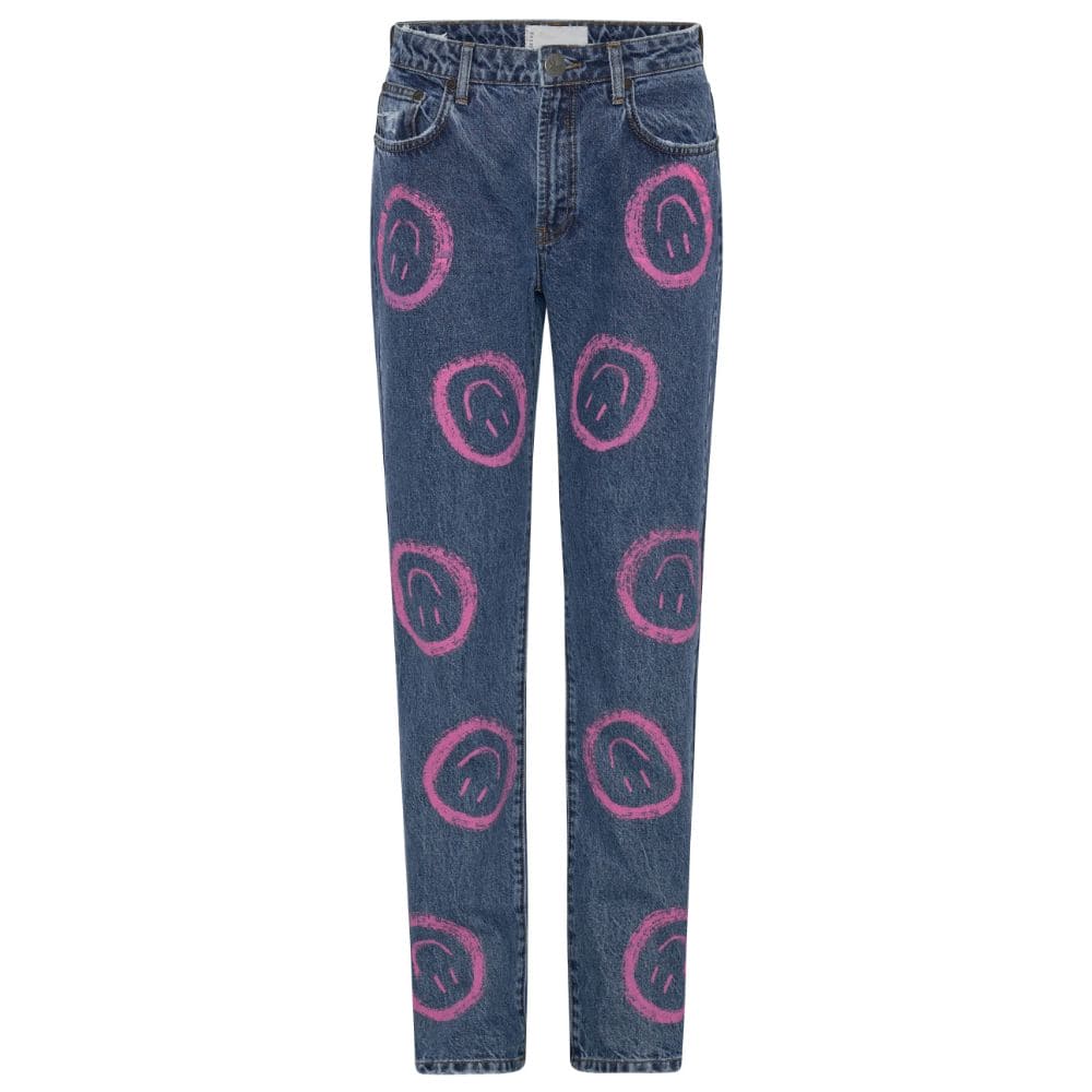 One Teaspoon Blue Cotton Jeans & Pant