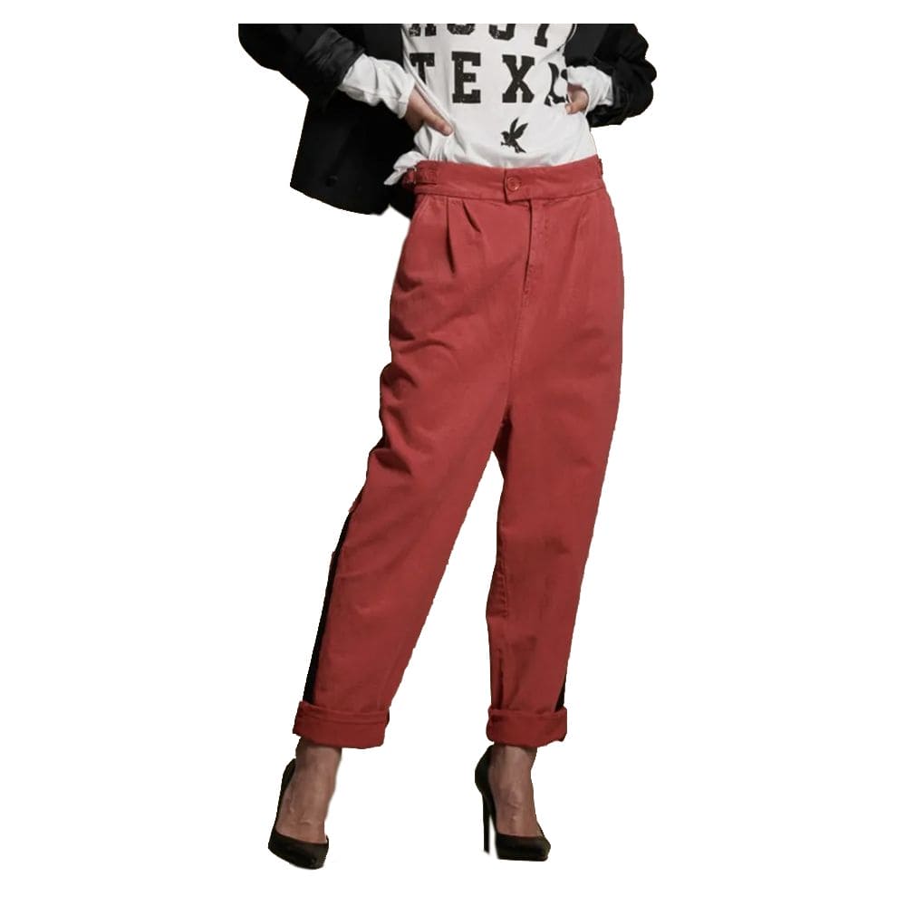 Jean et pantalon en coton rouge One Teaspoon