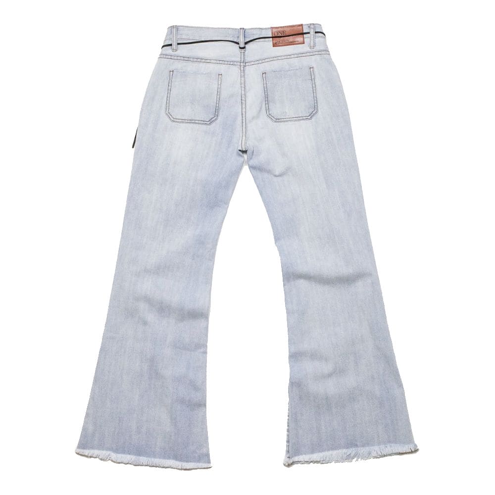 Jean et pantalon en coton bleu clair One Teaspoon