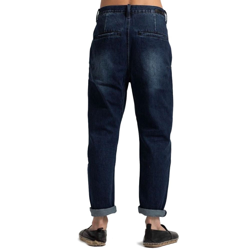 Pantalones vaqueros y pantalón de algodón azul One Teaspoon