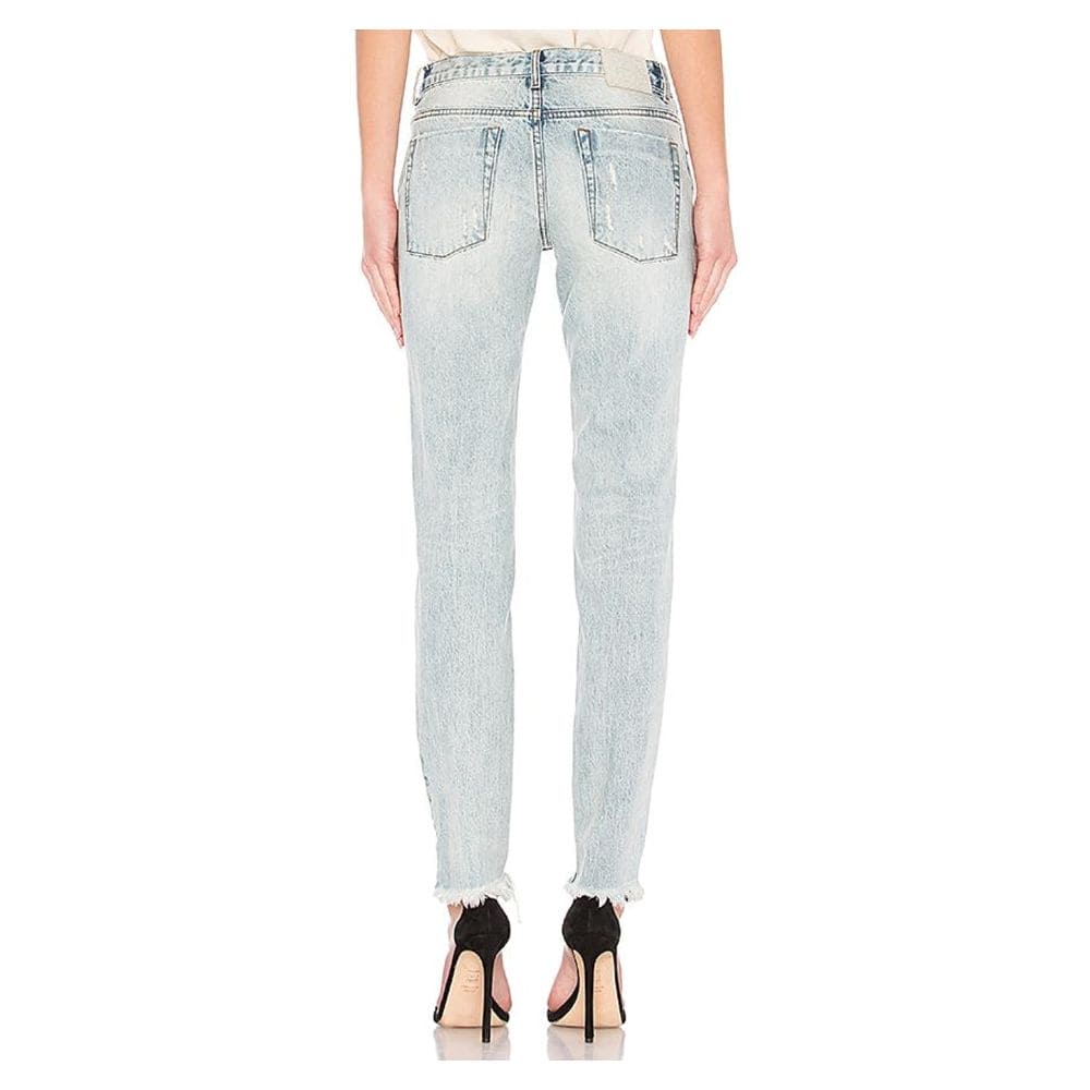 Jean et pantalon en coton bleu clair One Teaspoon