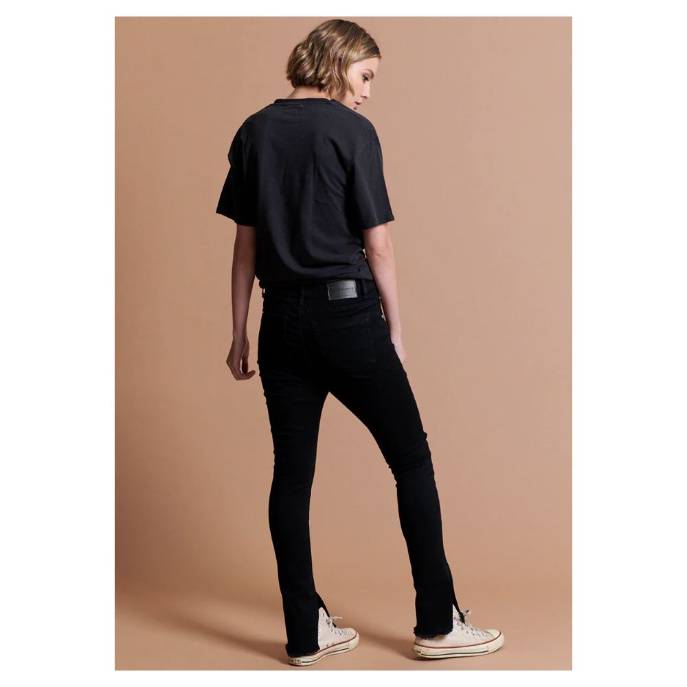 Jean et pantalon en coton noir One Teaspoon