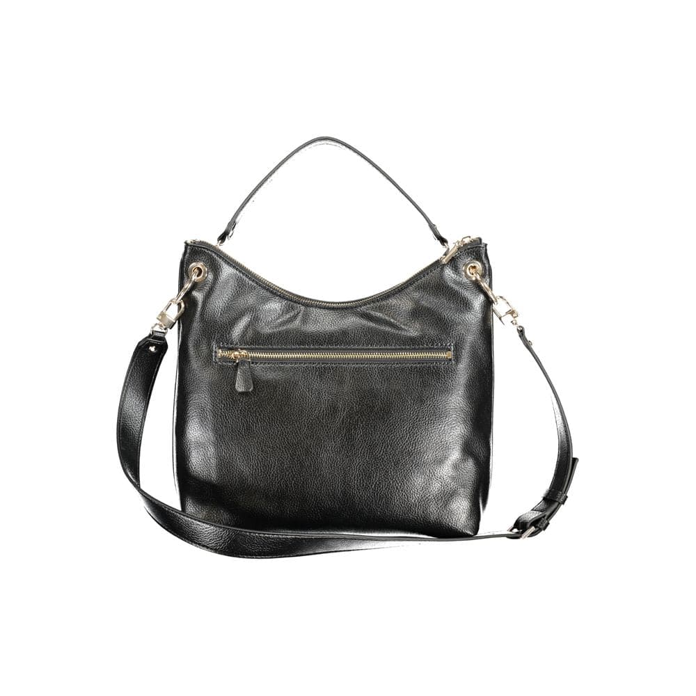 Bolso de mano de polietileno negro Guess Jeans