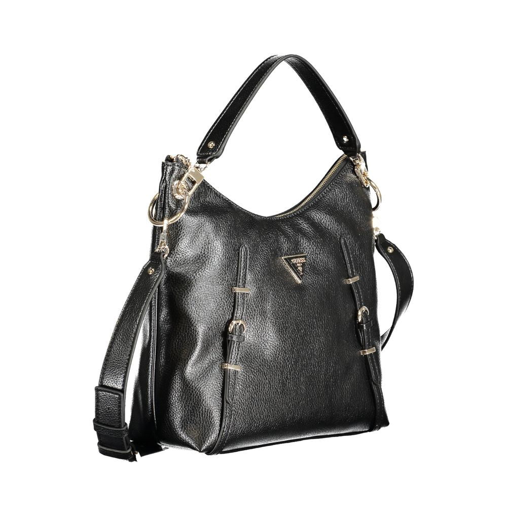 Sac à main Guess Jeans en polyéthylène noir