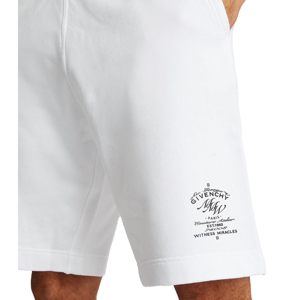 Short en coton blanc Givenchy