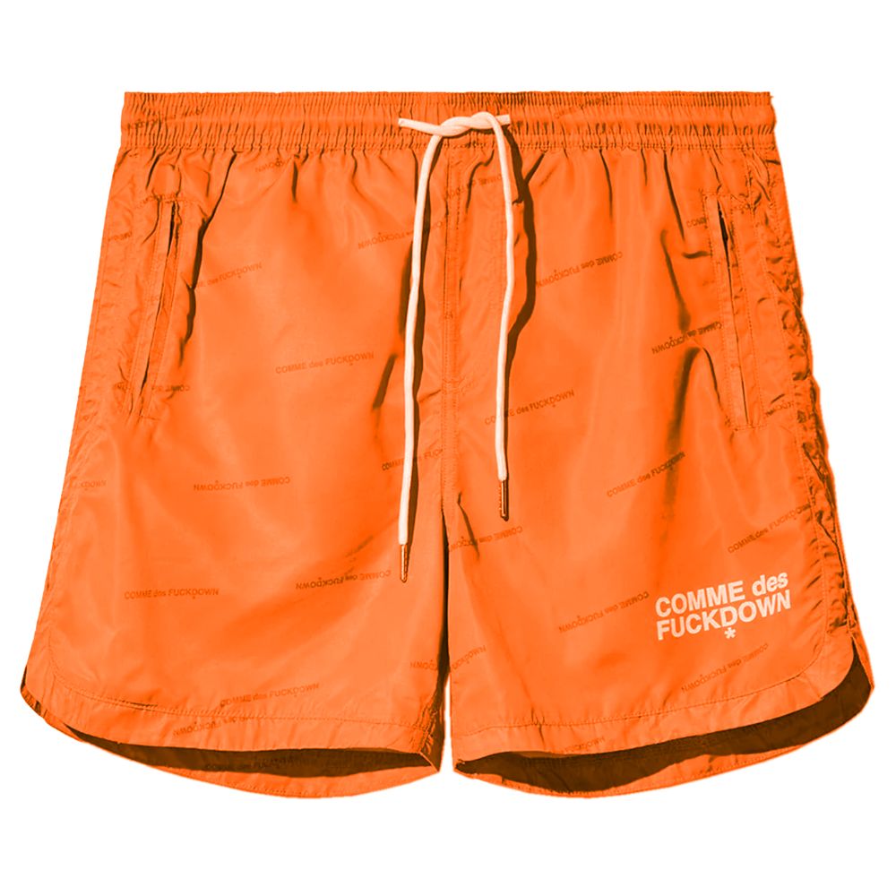 Maillot de bain en polyester orange Comme Des Fuckdown