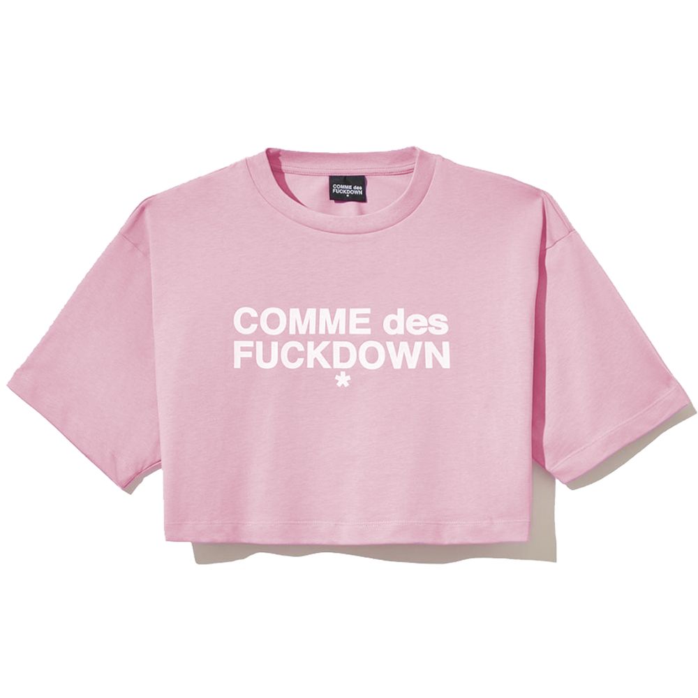 Camisetas y tops de algodón rosa de Comme Des Fuckdown