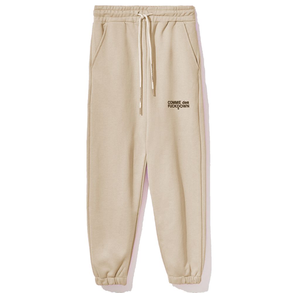 Comme Des Fuckdown Vaqueros y pantalón de algodón beige